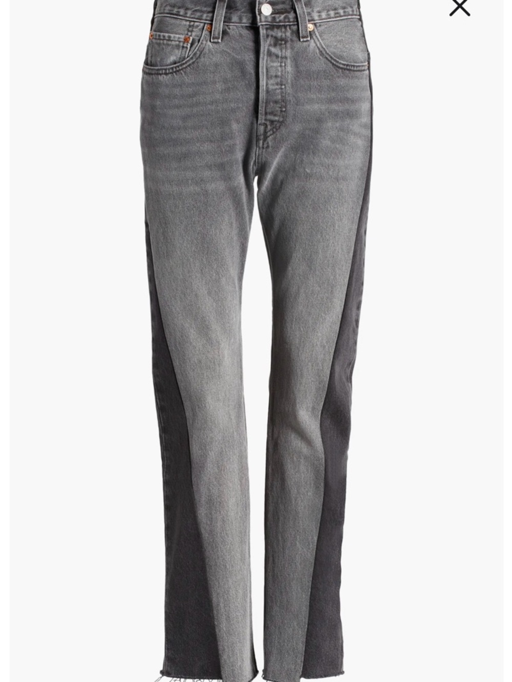Levi’s 501® Spliced Raw Hem Jeans